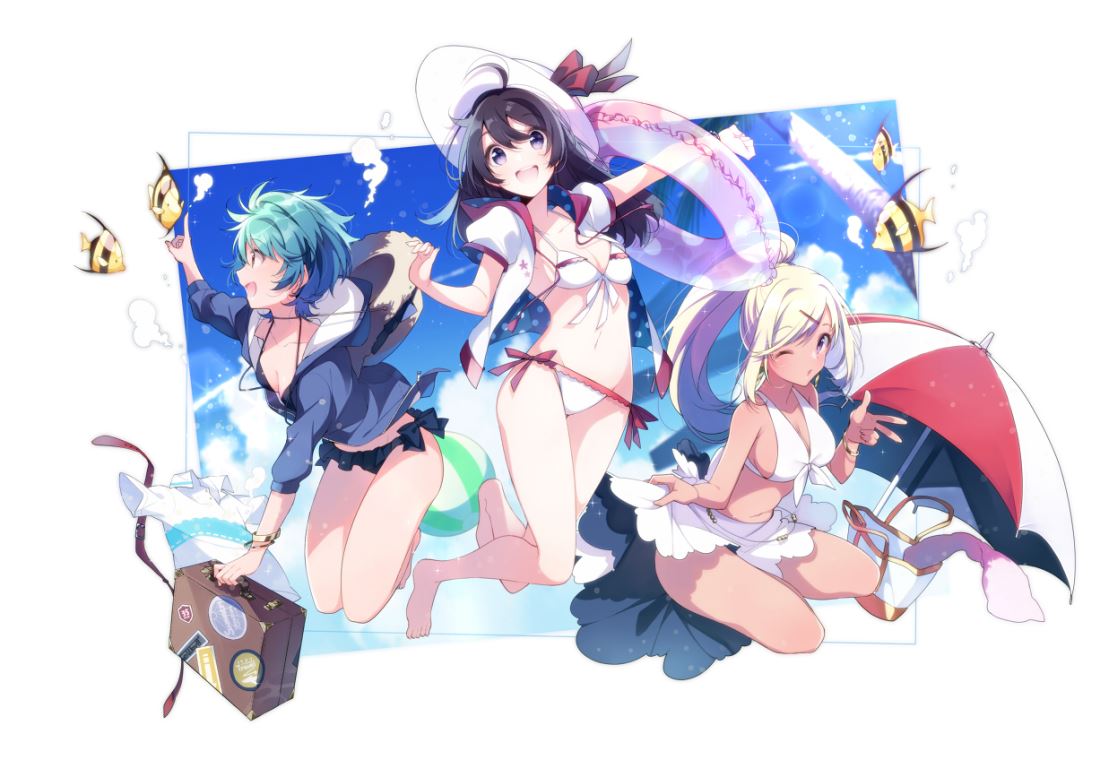 P站画师推荐 二次元连衣裙少女萌图动漫图片合集