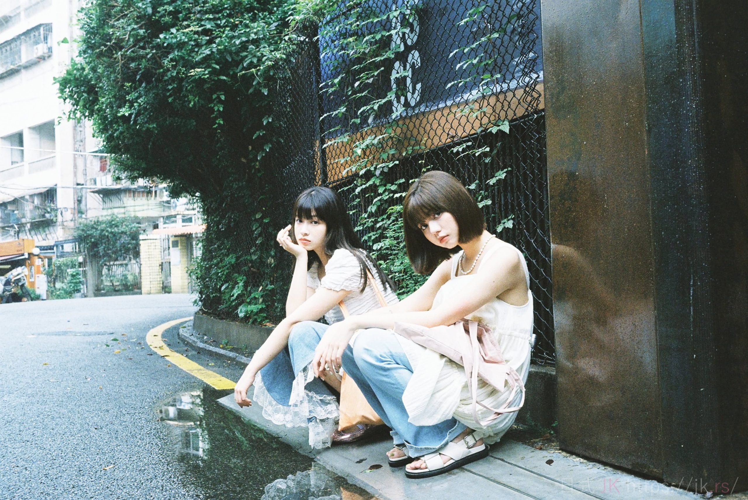 walk in the rain