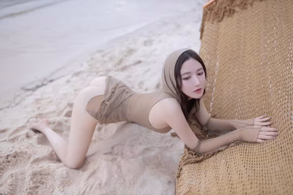(Cosplay) 魚子醬雨後海灘寫真 (107P)