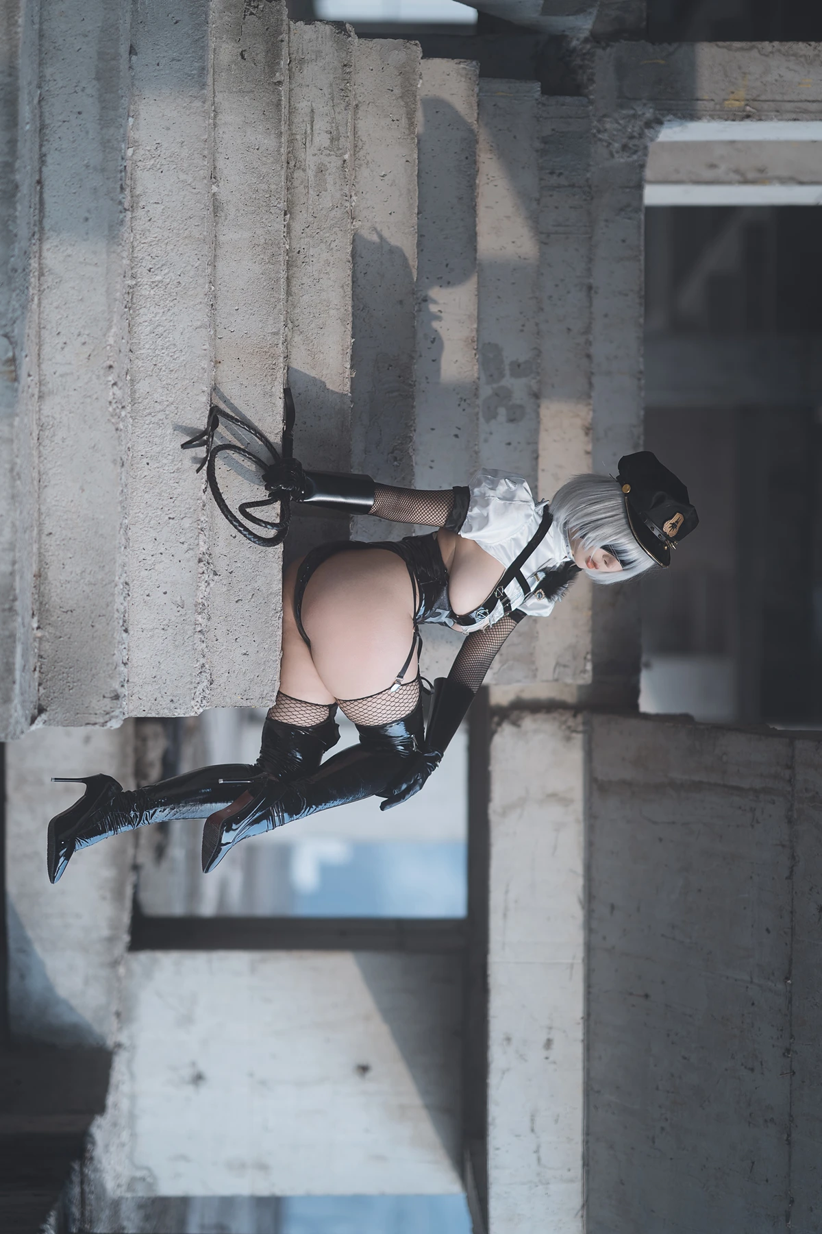 Cosplay 云溪溪Yunx1x1 & 奶桃 – 2B本 YoRHa No.2 Type B 上 Set.01