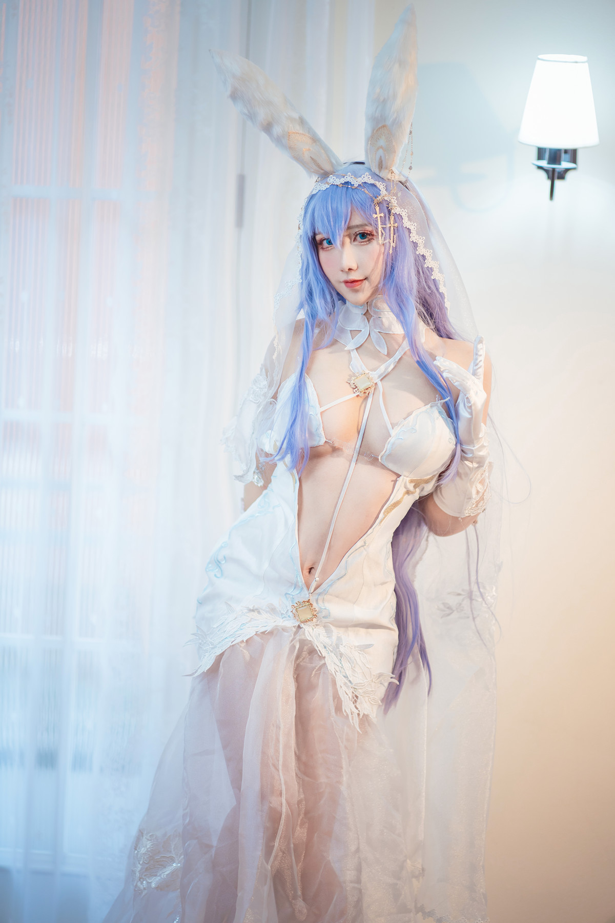Cosplay 九曲Jean 花园花嫁(32P)