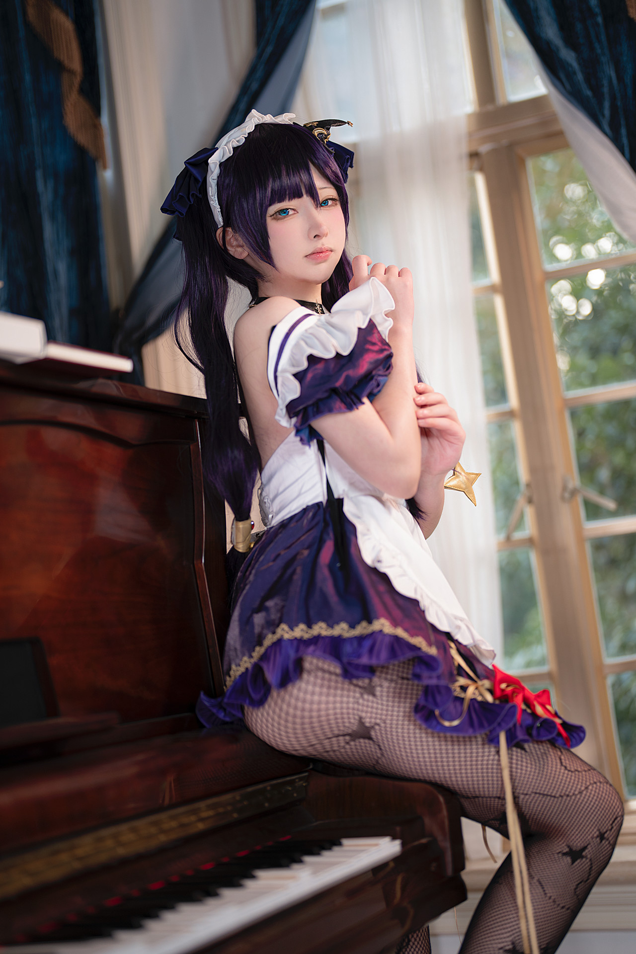 Cosplay 樱梨梨 莫娜女佣