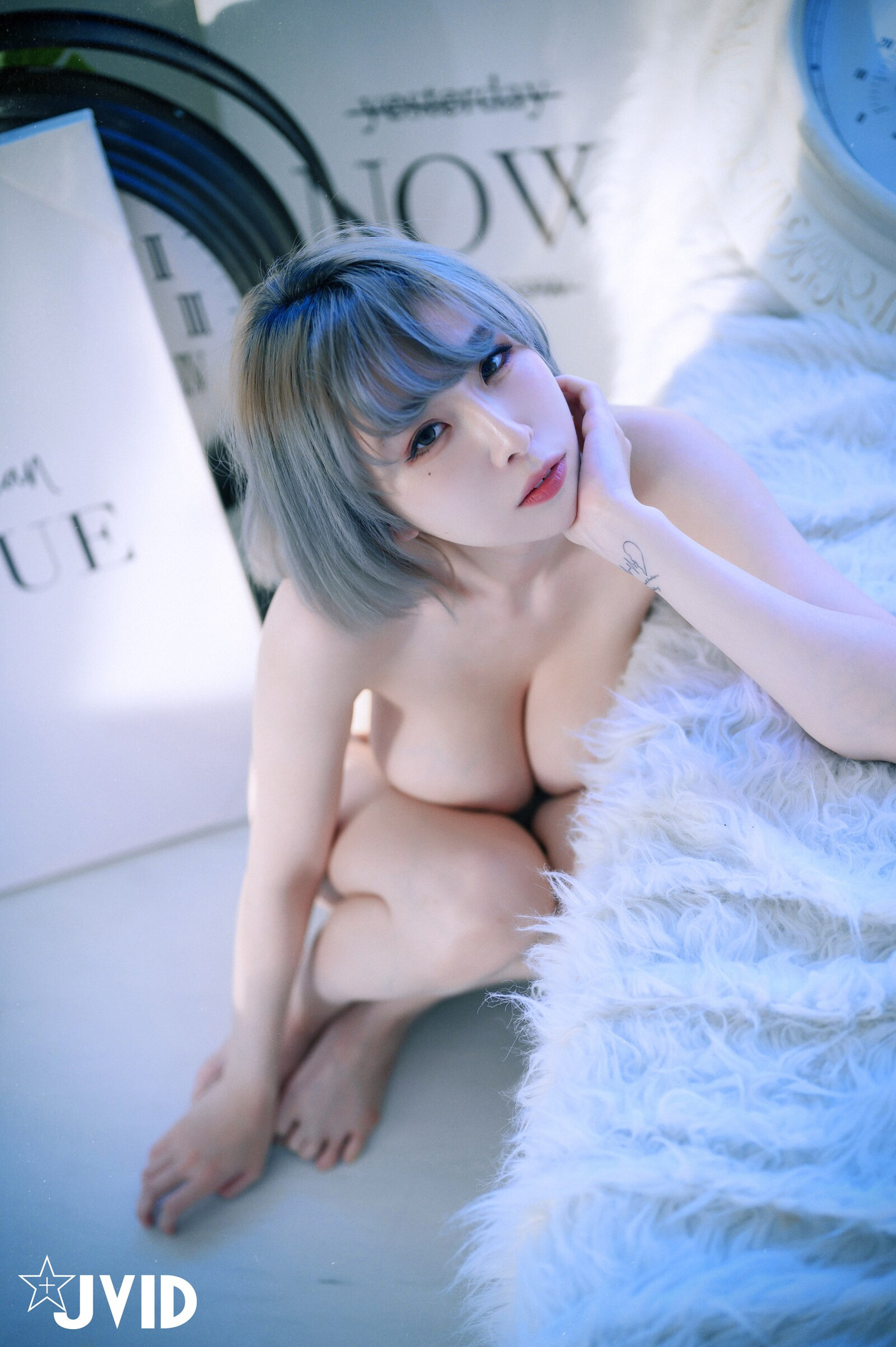 JVID 巨乳美少女－黎菲兒，尺度解鎖，這逆天的身材 不應該有胸貼擋住她的完美！ Set.03(40P)
