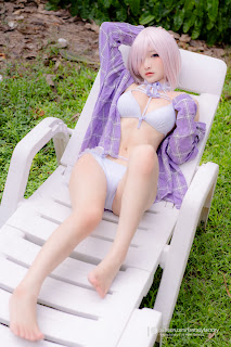 [Fantasy Factory] 小丁 – Cosplay Mashu Kyrielight – FateGrand Order