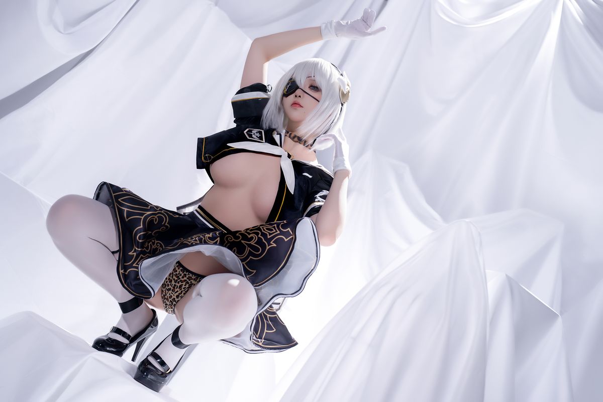 Coser@星之迟迟Hoshilily – 尼尔同人 2B学生服 (30P)
