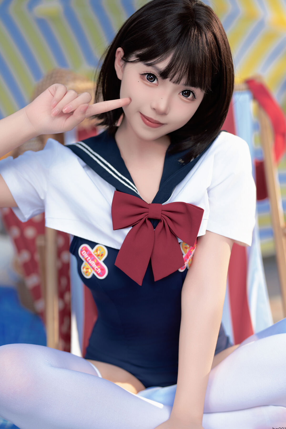 Coser@Bangni邦尼 – 反差JK泳装 Part01 (50P – 7V)