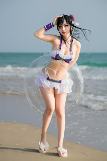 Coser@UmekoJ – Tifa Lockhart Swimsuit – Final Fantasy