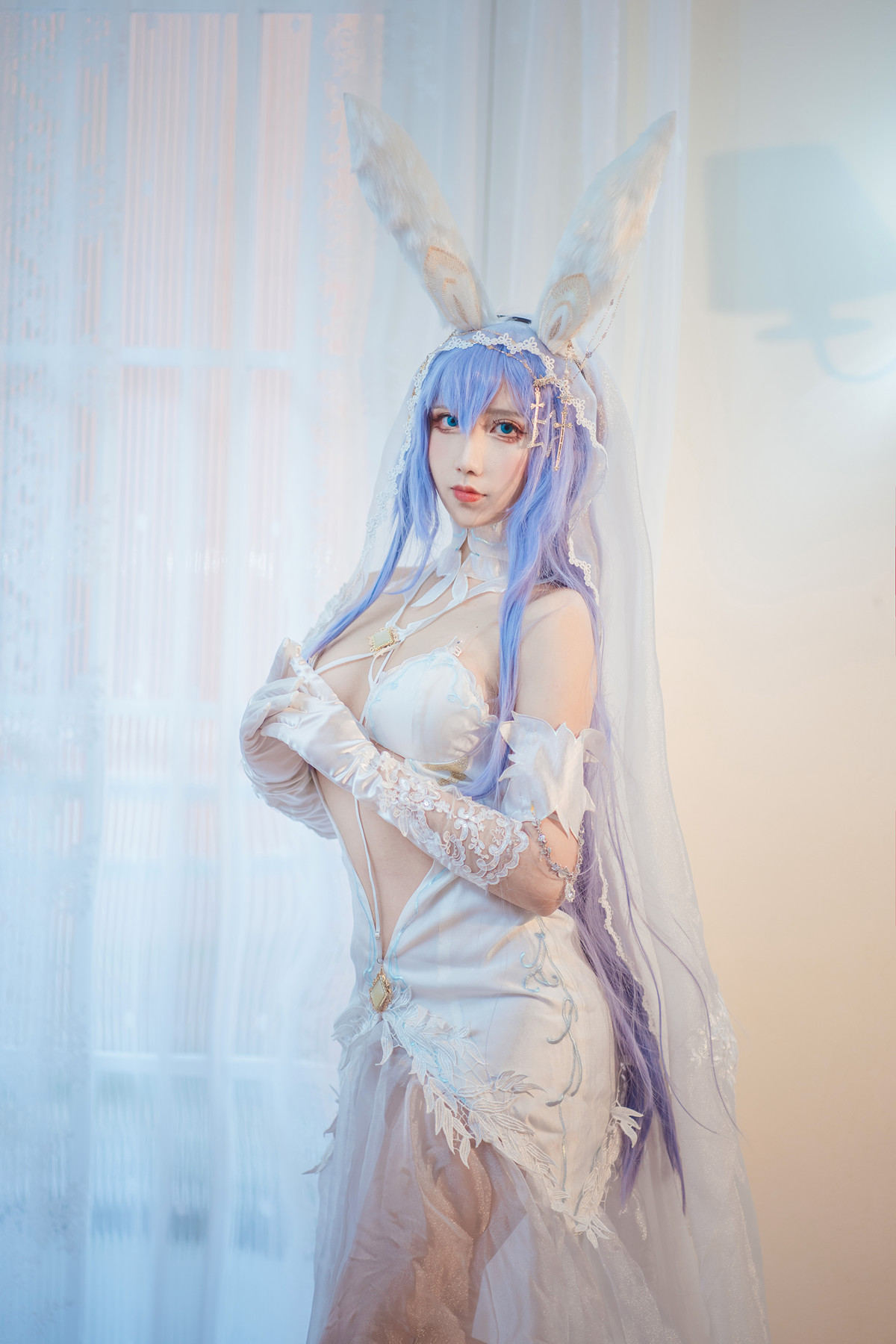 Cosplay 九曲Jean 花园花嫁(32P)