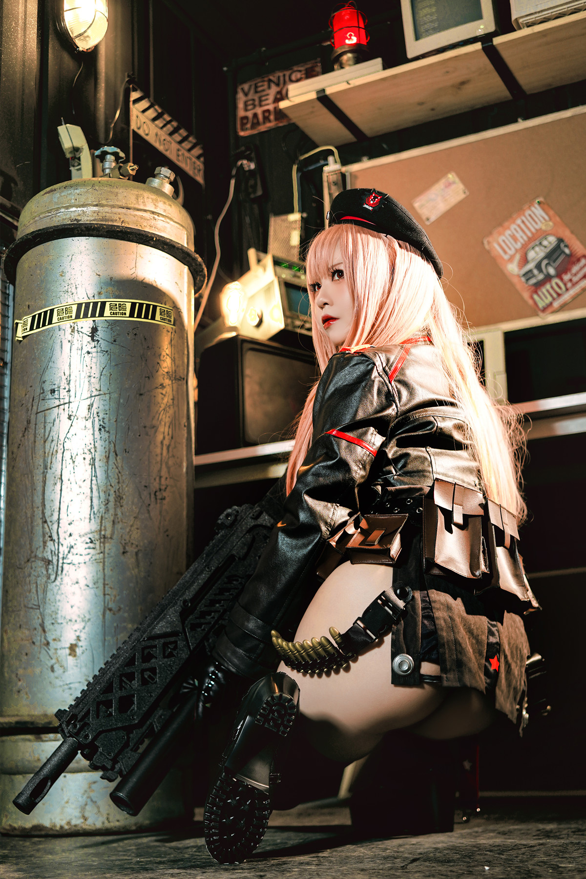 Cosplay 半半子Banbanko NIKKE 拉毗(54P)