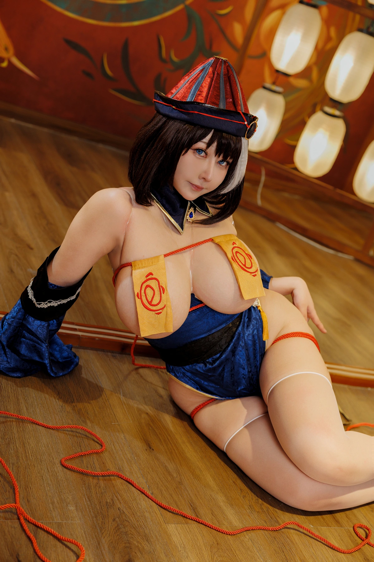 Cosplay KANEKO咔喵 – 碧蓝航线 华甲僵尸