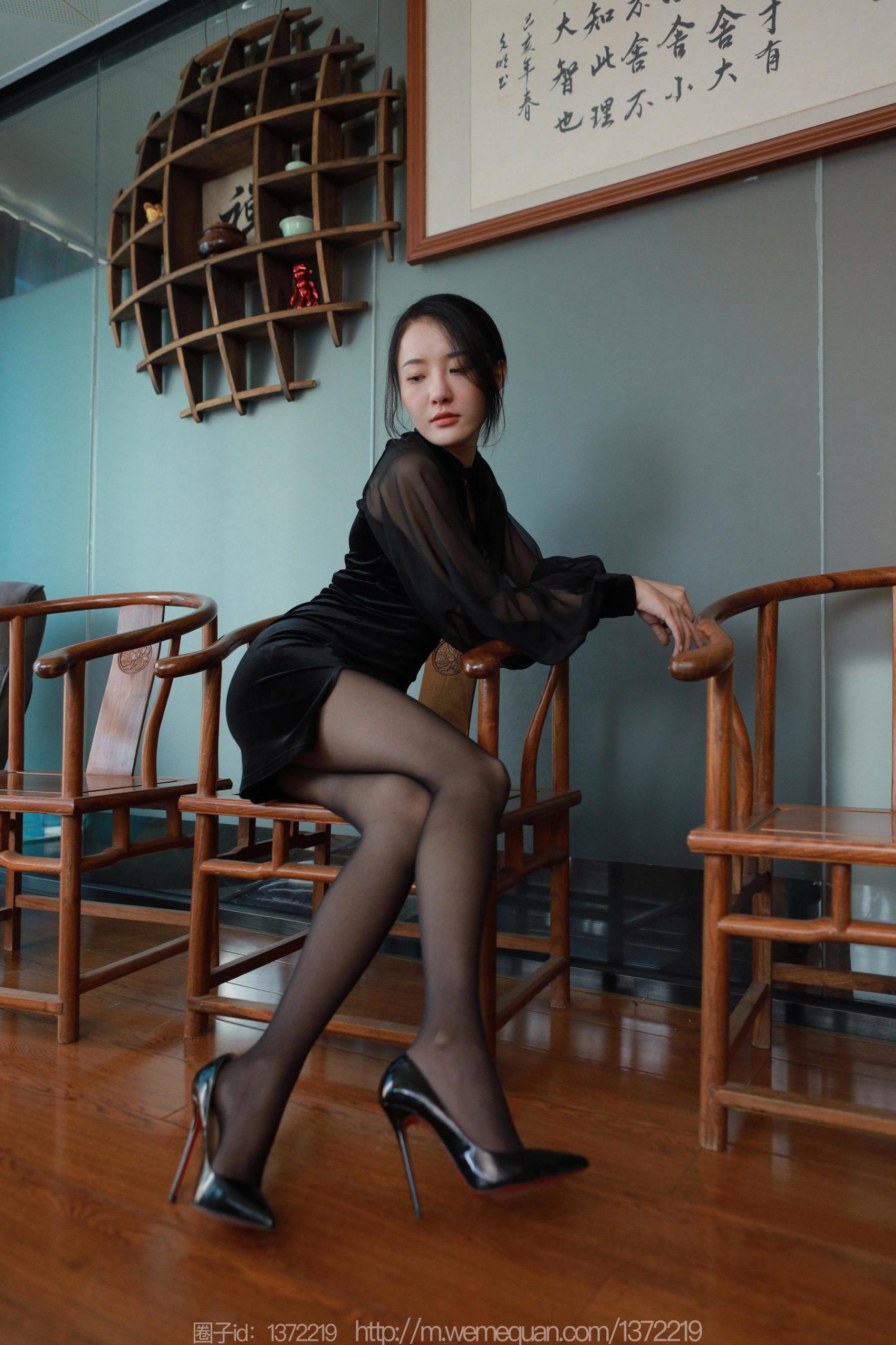 IESS异思趣向 - 模特：婉萍 《黑色蔷薇》