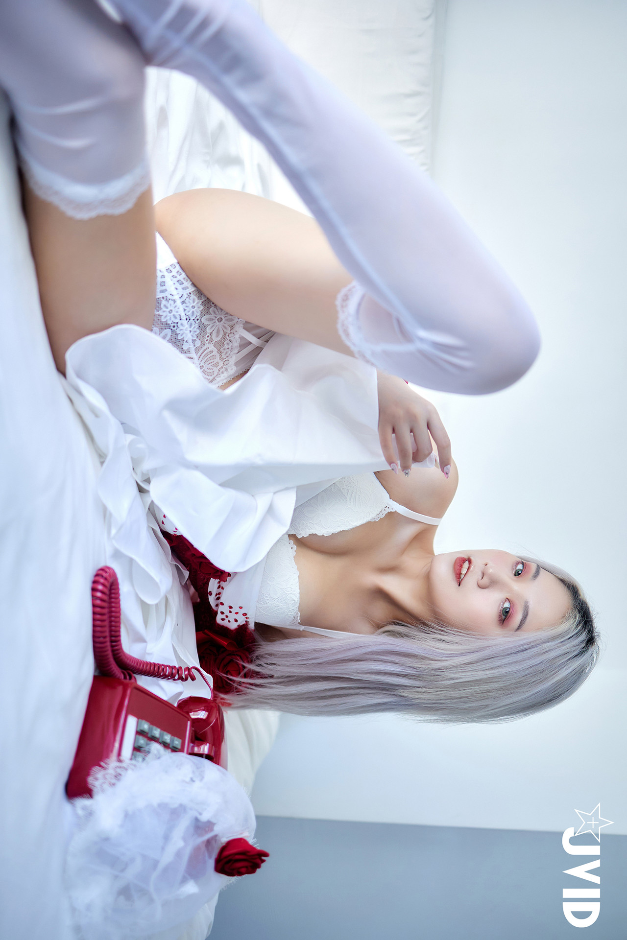 JVID Verna 「萬聖節鬼魅之月」 第五人格調香師Verna性感解密 隱藏版影片 Set.02(51P)