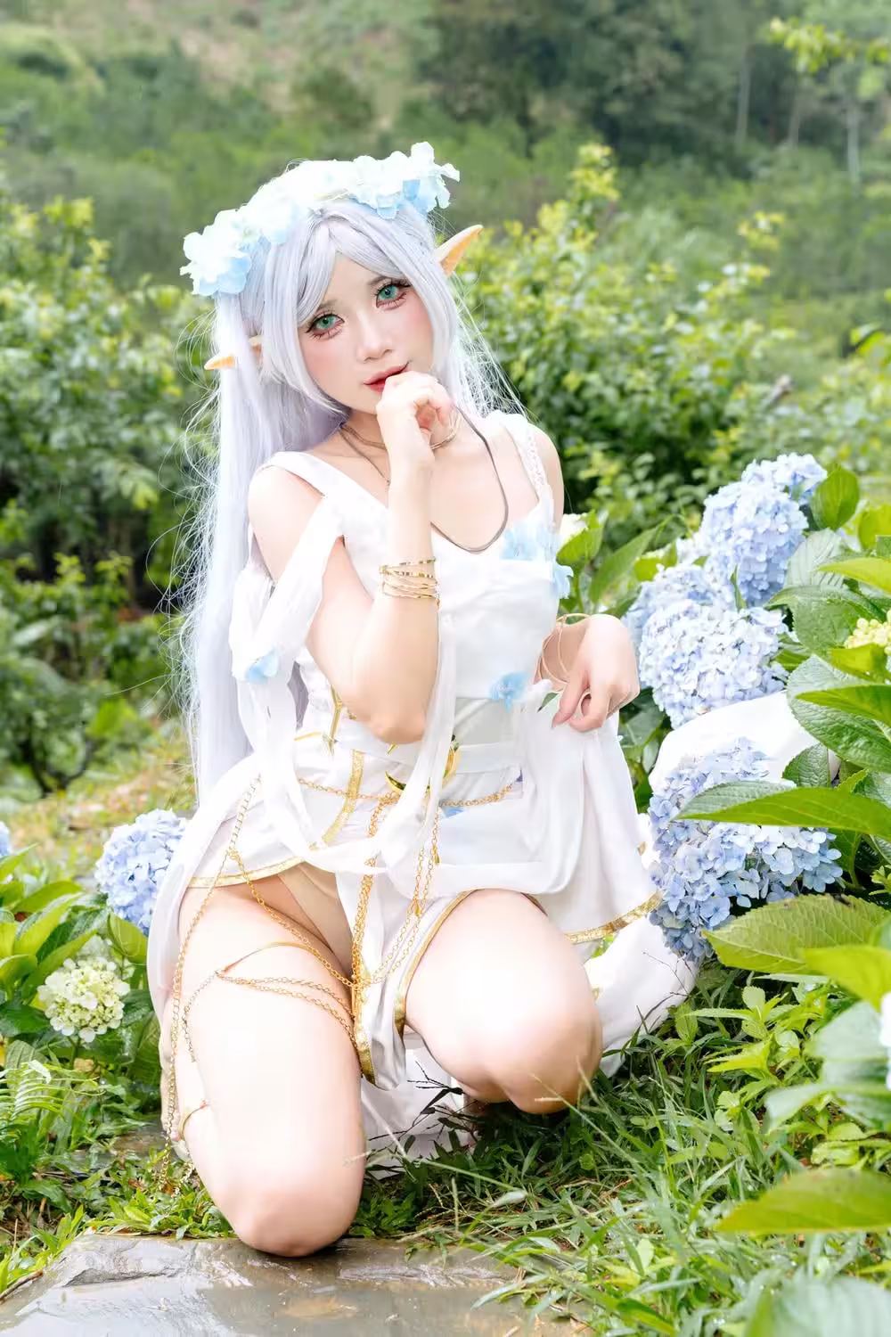 Poppachan – Frieren Blue Valley連衣裙