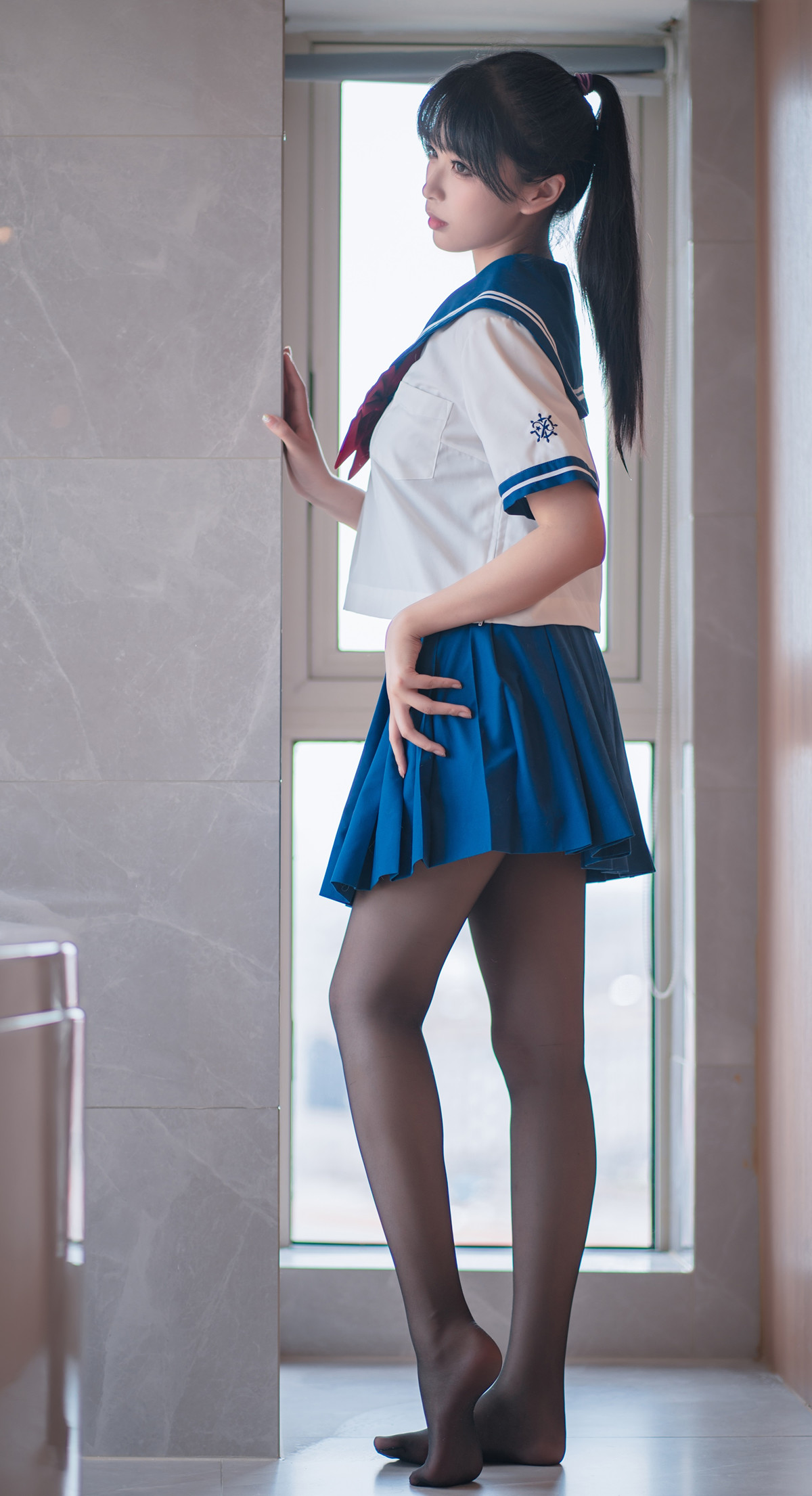 Cosplay 轩萧学姐 竞泳2 Set.01(45P)
