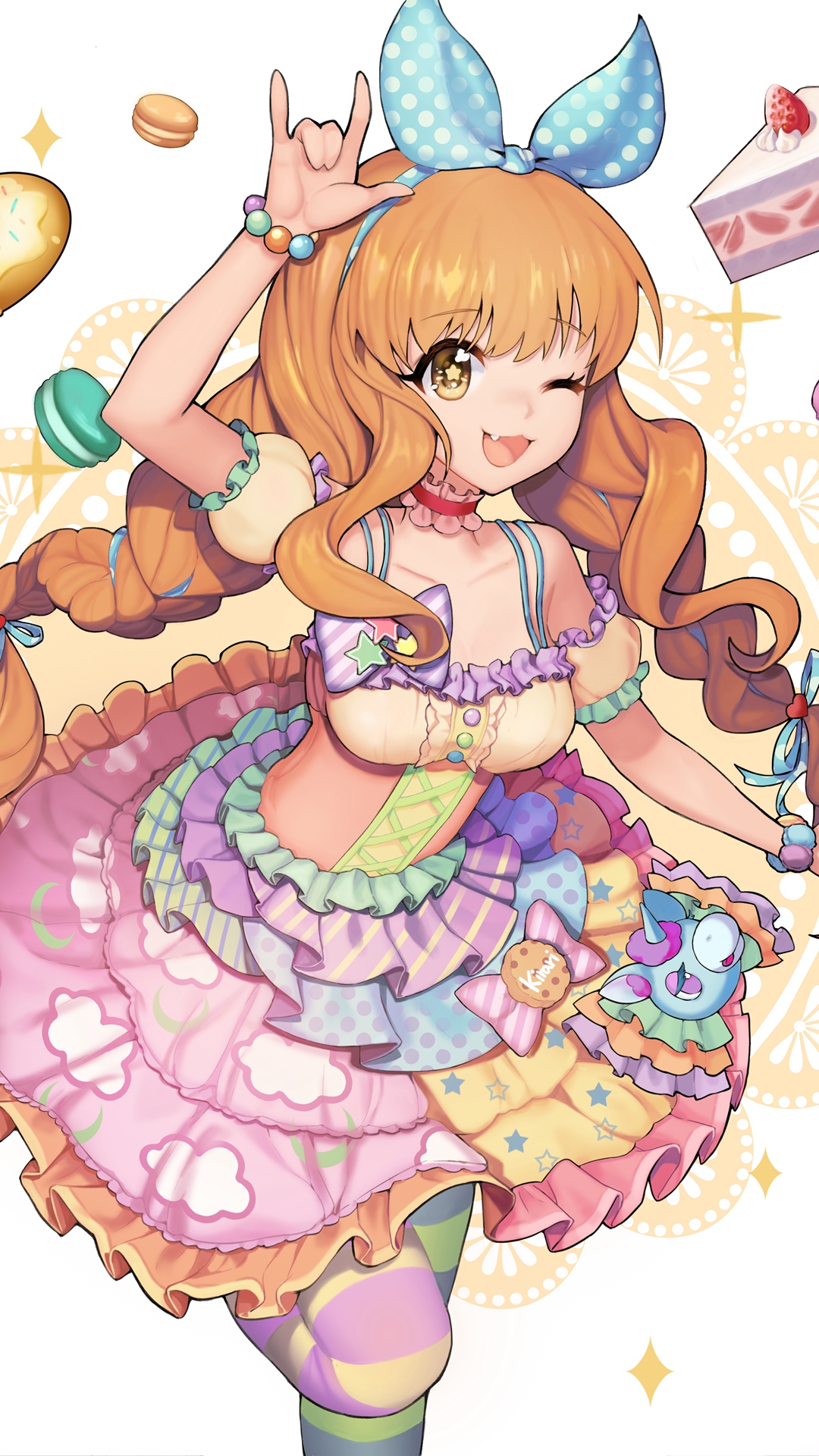 俏皮可爱动漫美女