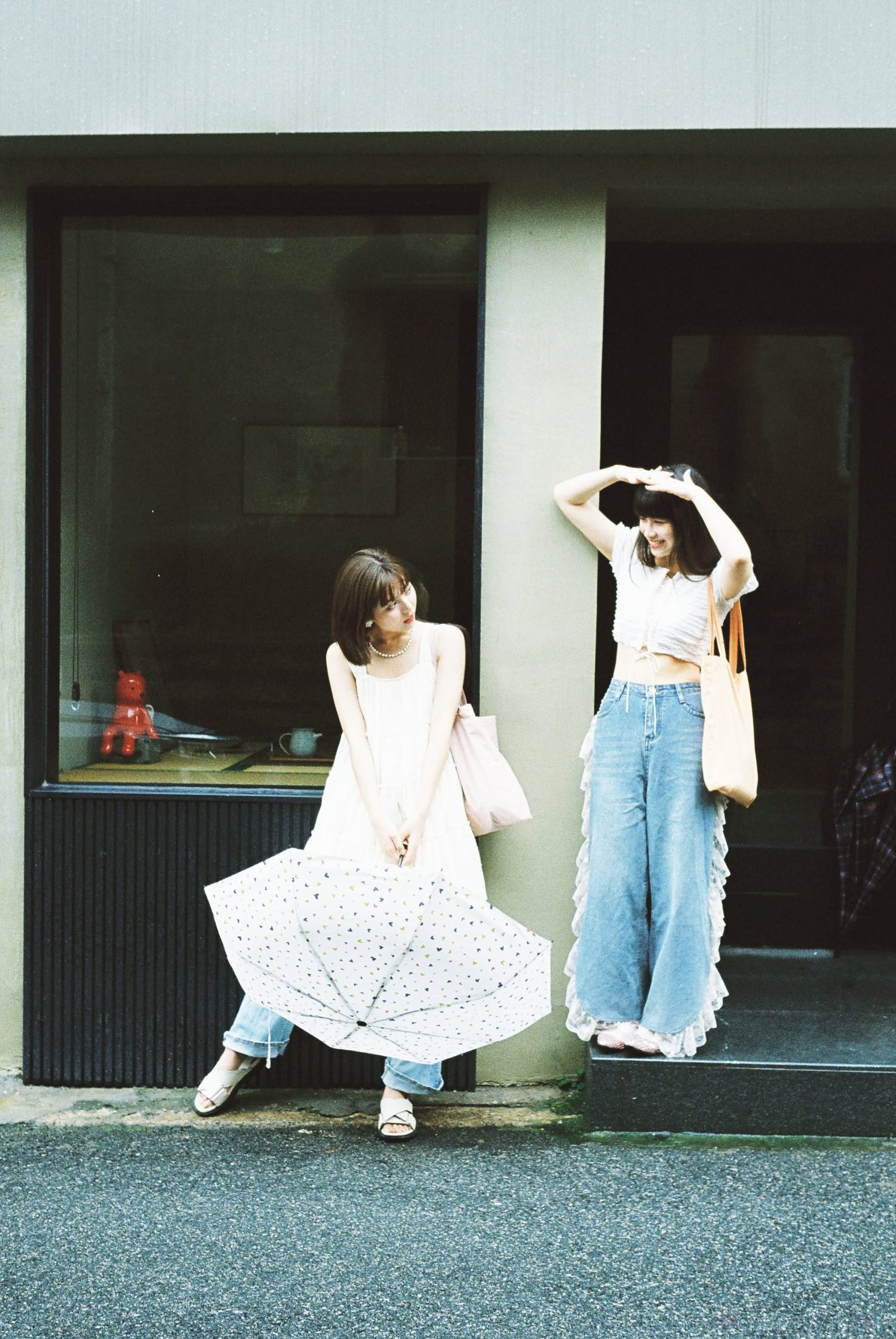 walk in the rain