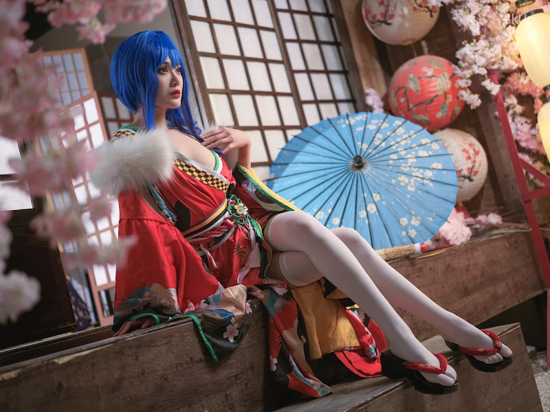 Coser@一米八的大梨子 圣姨和服