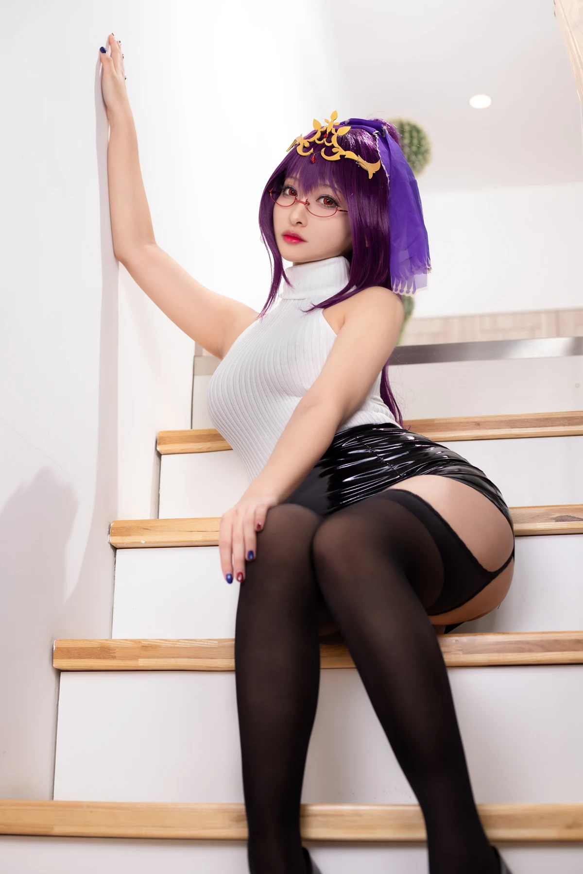 Cosplay 洛璃LoLiSAMA – FGO 斯卡哈OL Set.01