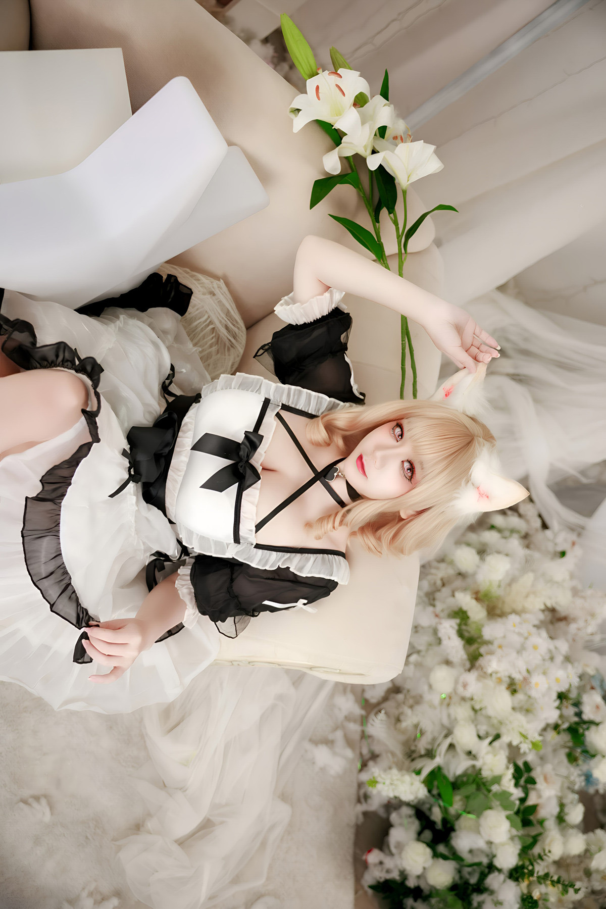 Cosplay 阿雪雪 – 午后女佣 Set.01(51P)