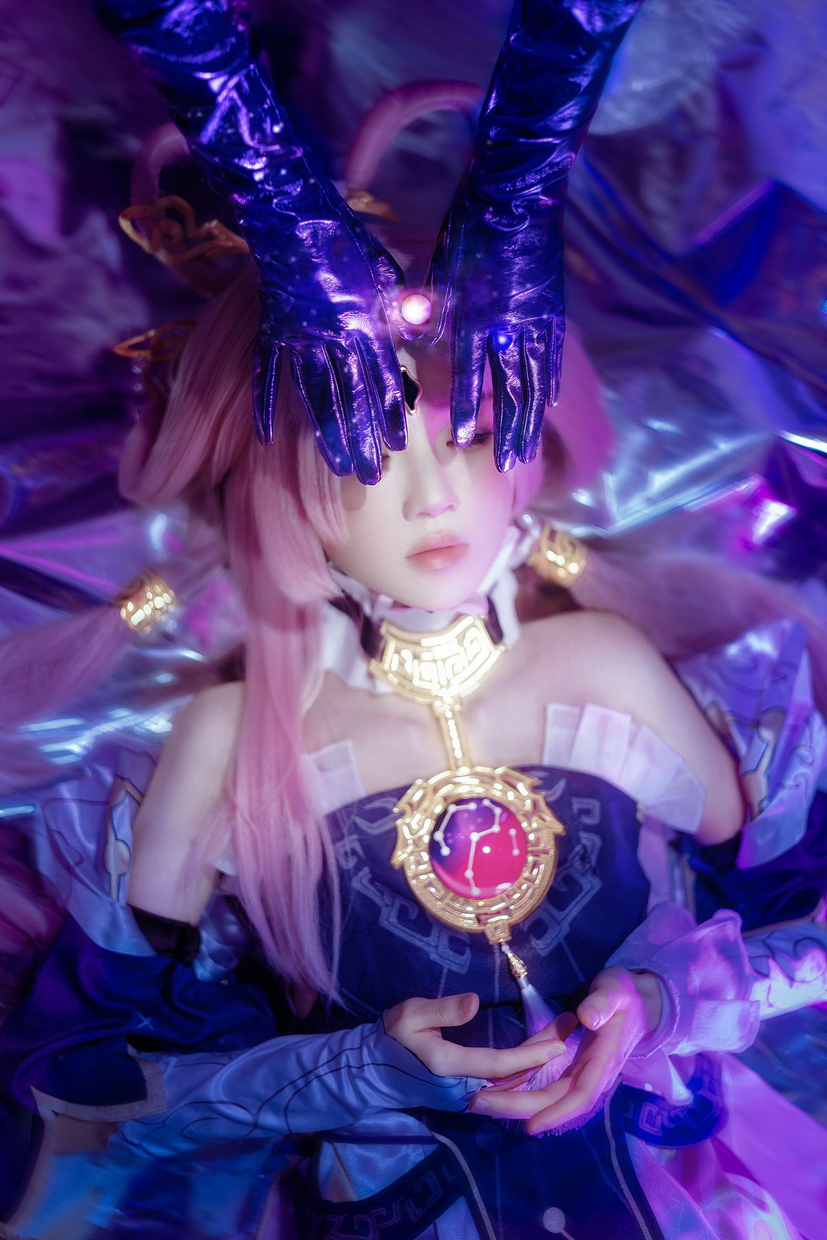Coser@桜桃喵 – 符玄 (28P – 2V)
