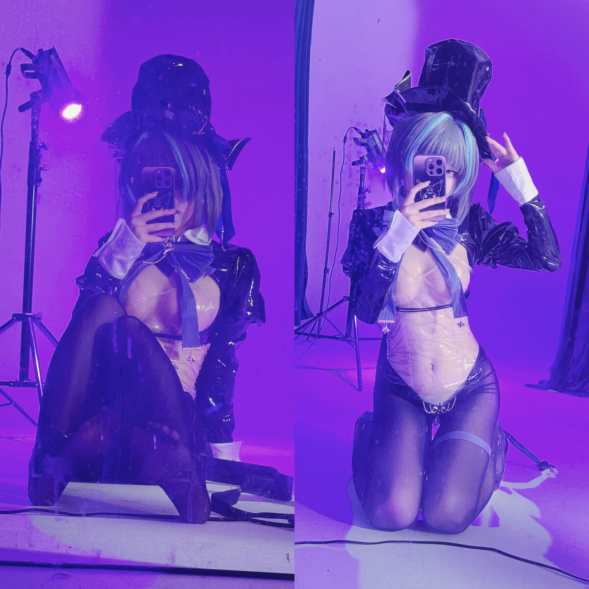 Coser@矢量鱼 – 柴郡魔术师 (40P)