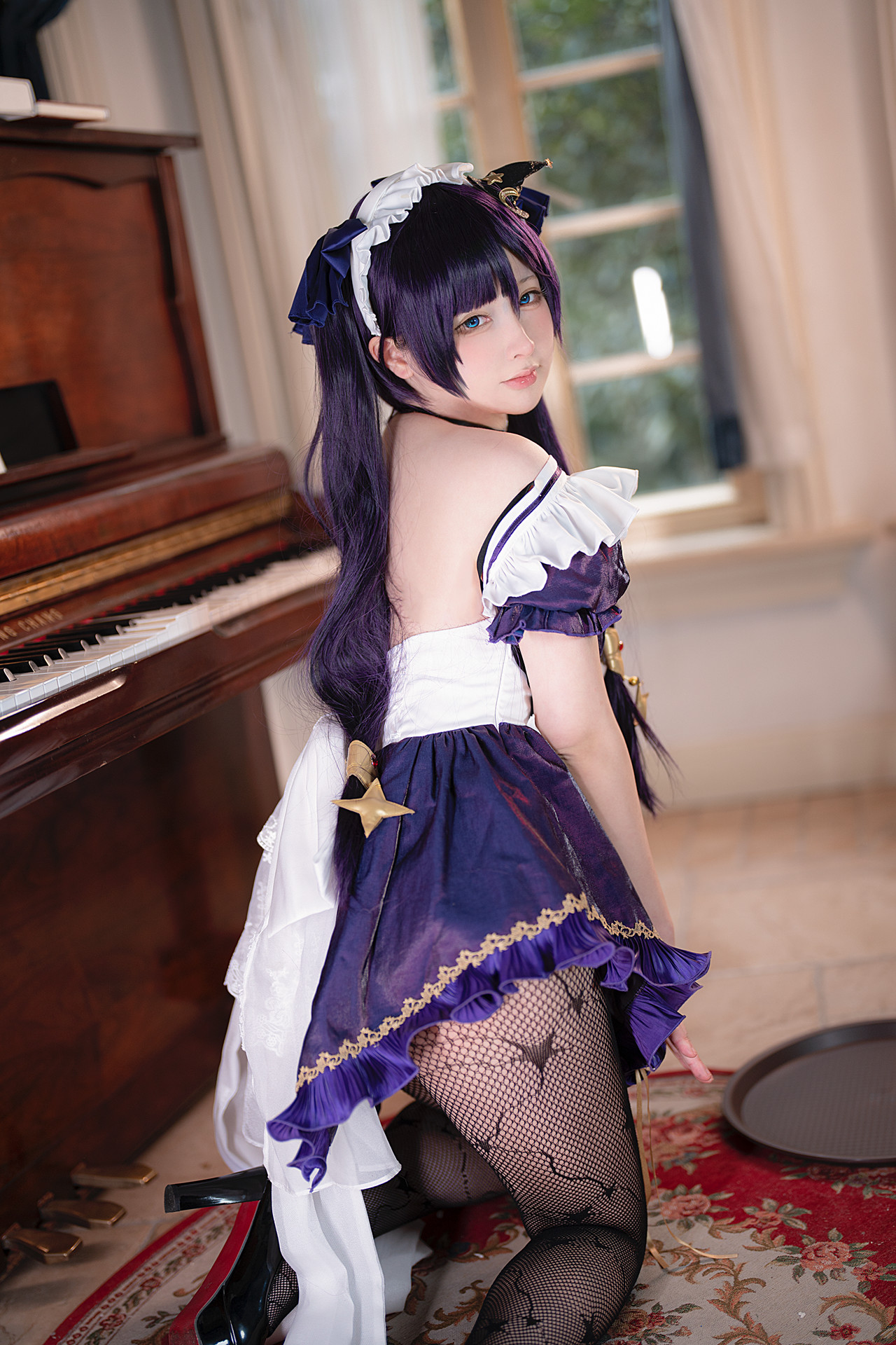 Cosplay 樱梨梨 莫娜女佣