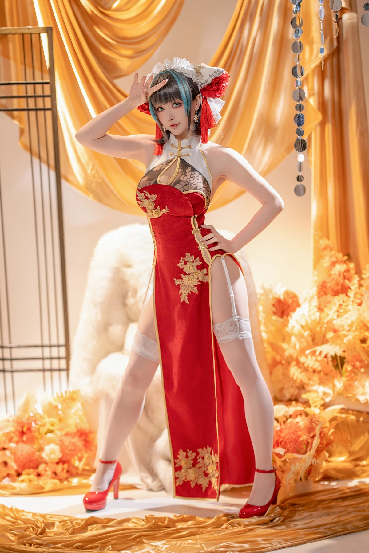 Cosplay 星之迟迟Hoshilily – 碧蓝航线柴郡
