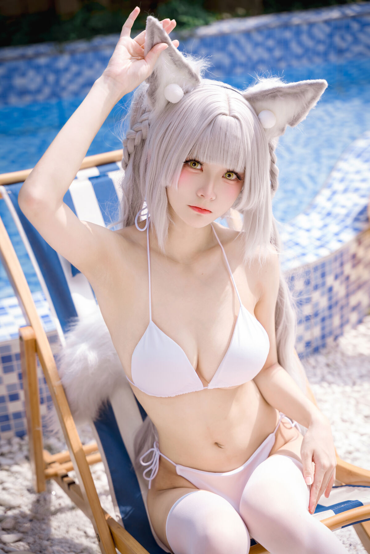 Coser@九柒喵 – 朝凪泳装 (30P)