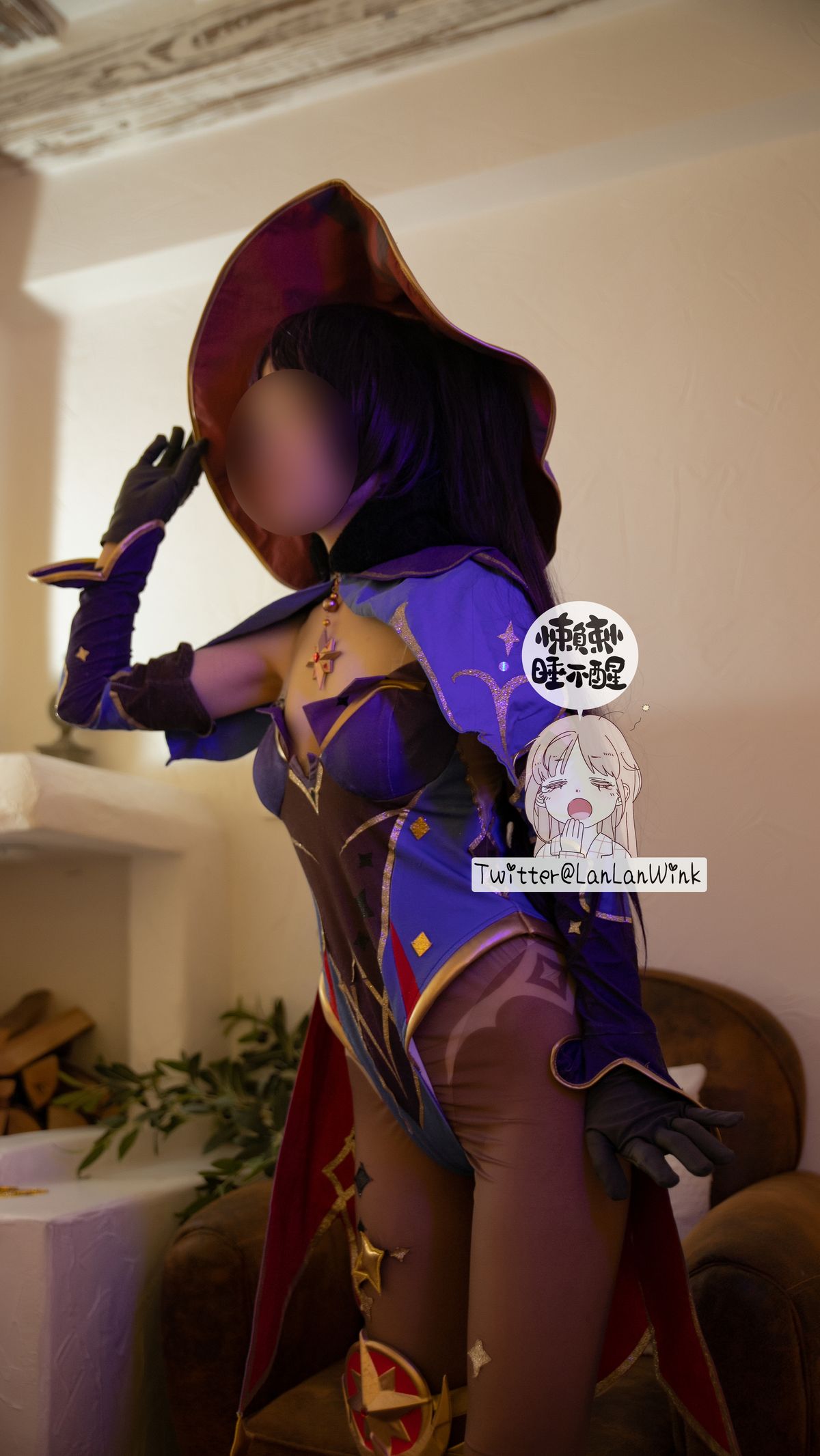 Coser@懒懒睡不醒 – 莫娜 (74P – 1V)