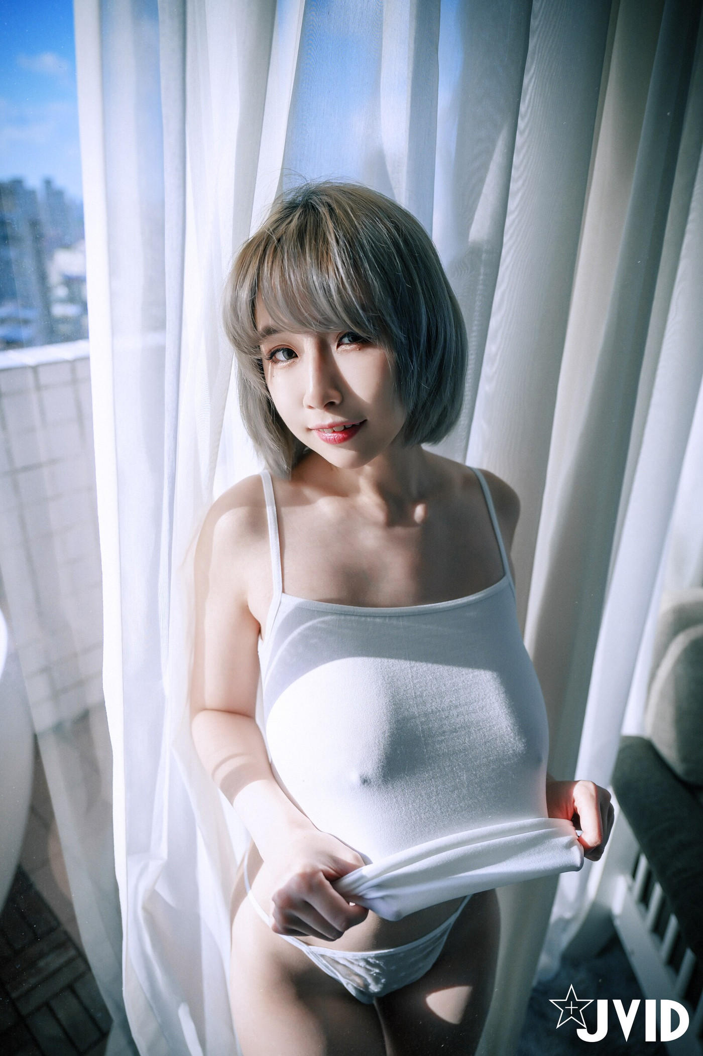 JVID 巨乳美少女－黎菲兒，尺度解鎖，這逆天的身材 不應該有胸貼擋住她的完美！ Set.02(40P)