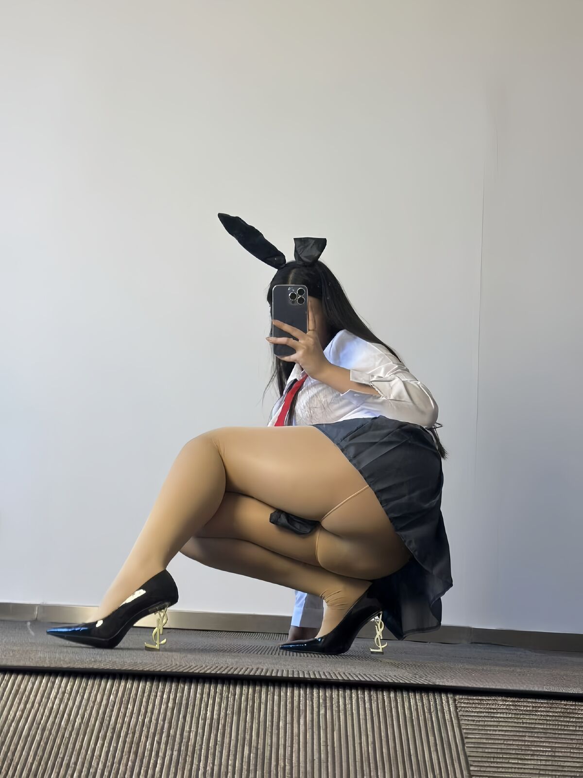 Mei Shao Nu Baby 美邵女Baby – 兔女郎学姐性感肉丝 (41P)