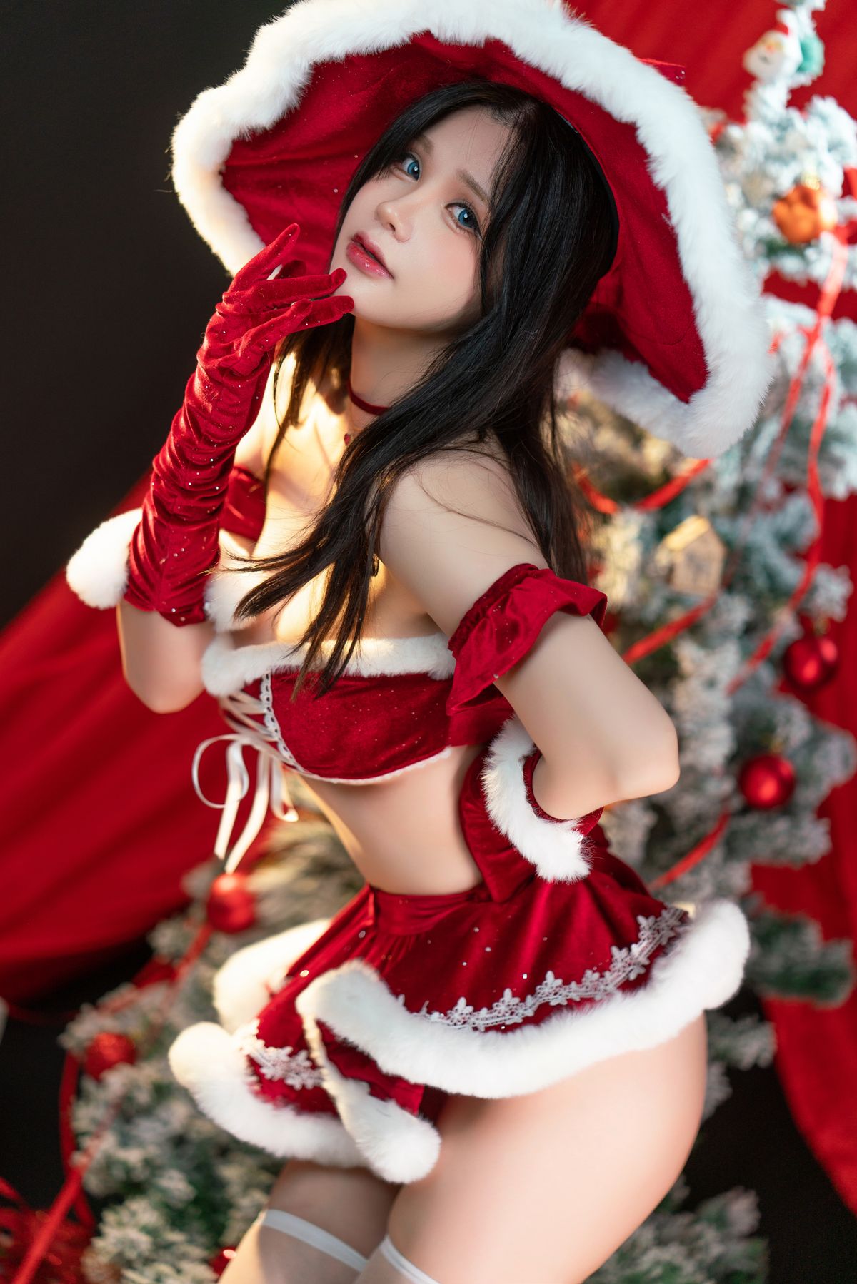 Coser@前羽_rr – 圣诞+圣诞换装包 Part5 (45P)