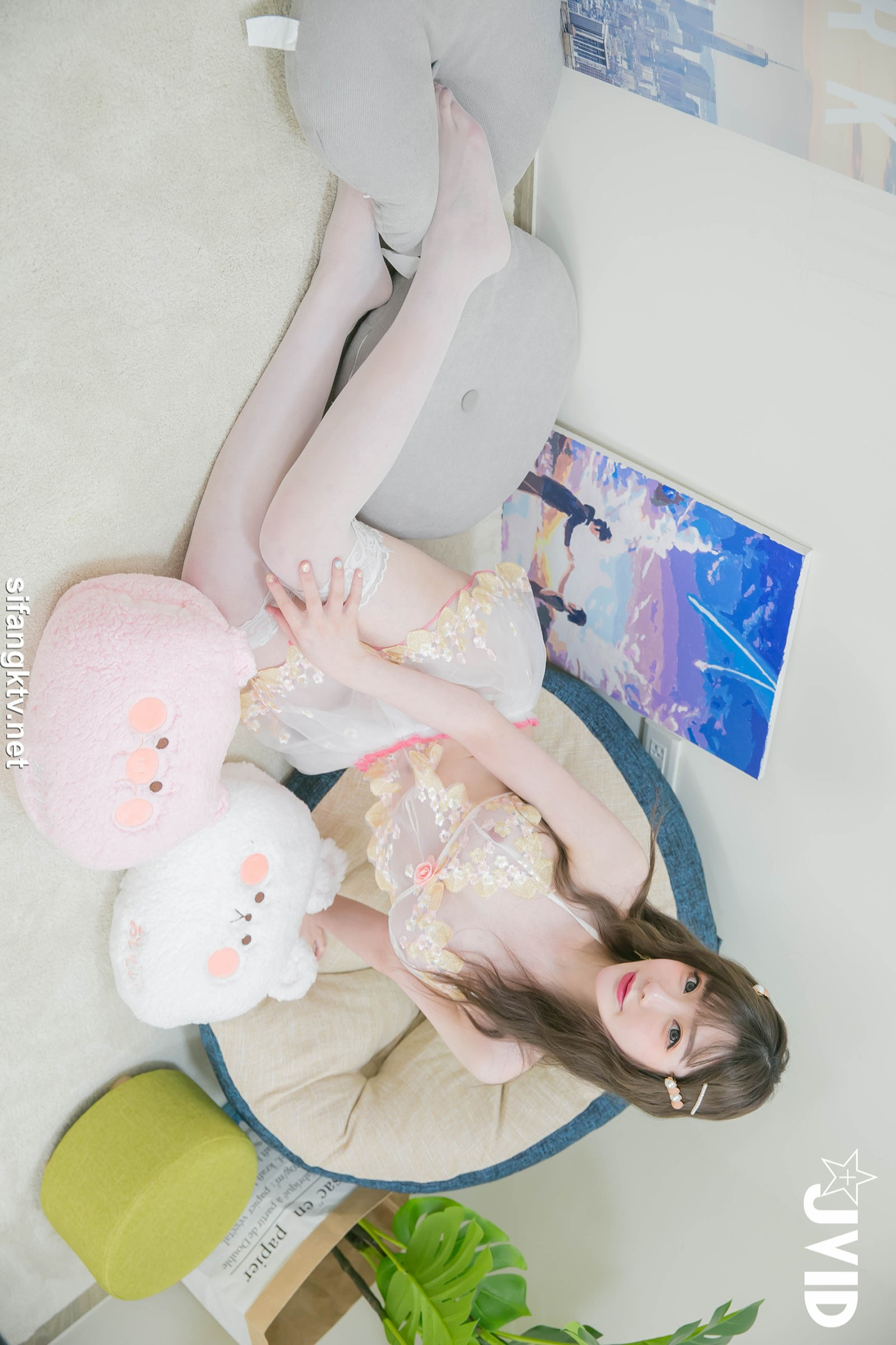 JVID 璃奈酱 Rina 天女召唤 裸衣天女的情色选择题 Set.01(40P)