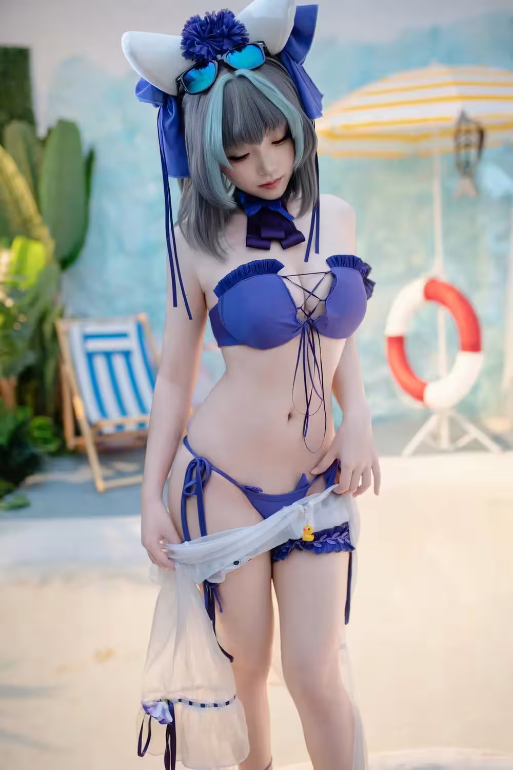 Bangni邦尼 – 碧藍航線 柴郡 泳裝 – 2