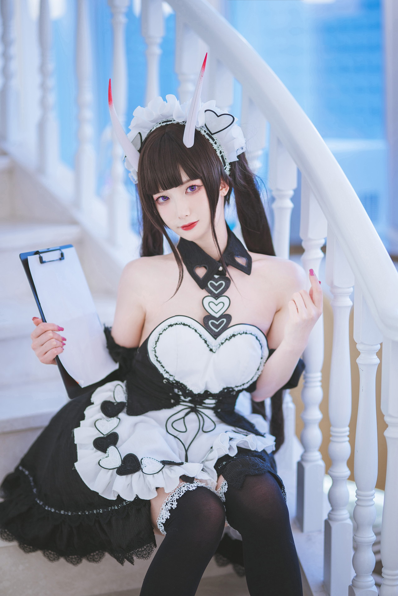 Cosplay 封疆疆v 能代女仆(40P)
