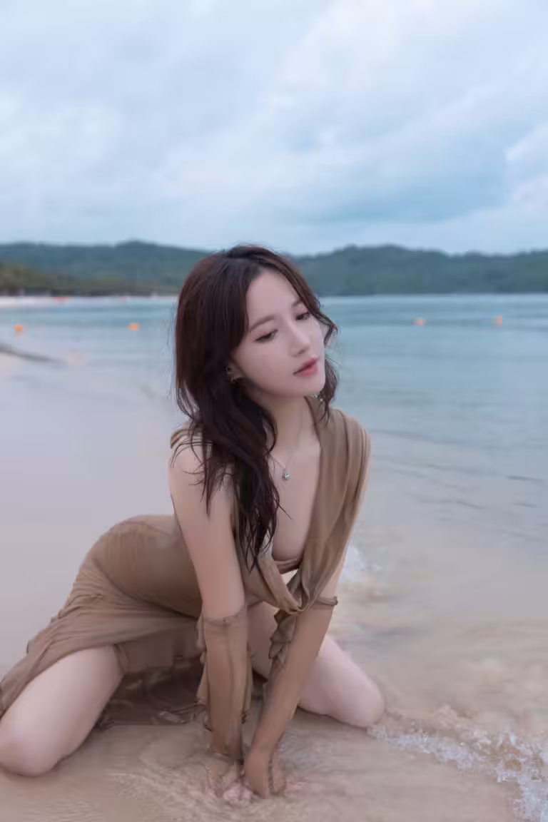 (Cosplay) 魚子醬雨後海灘寫真 (107P)