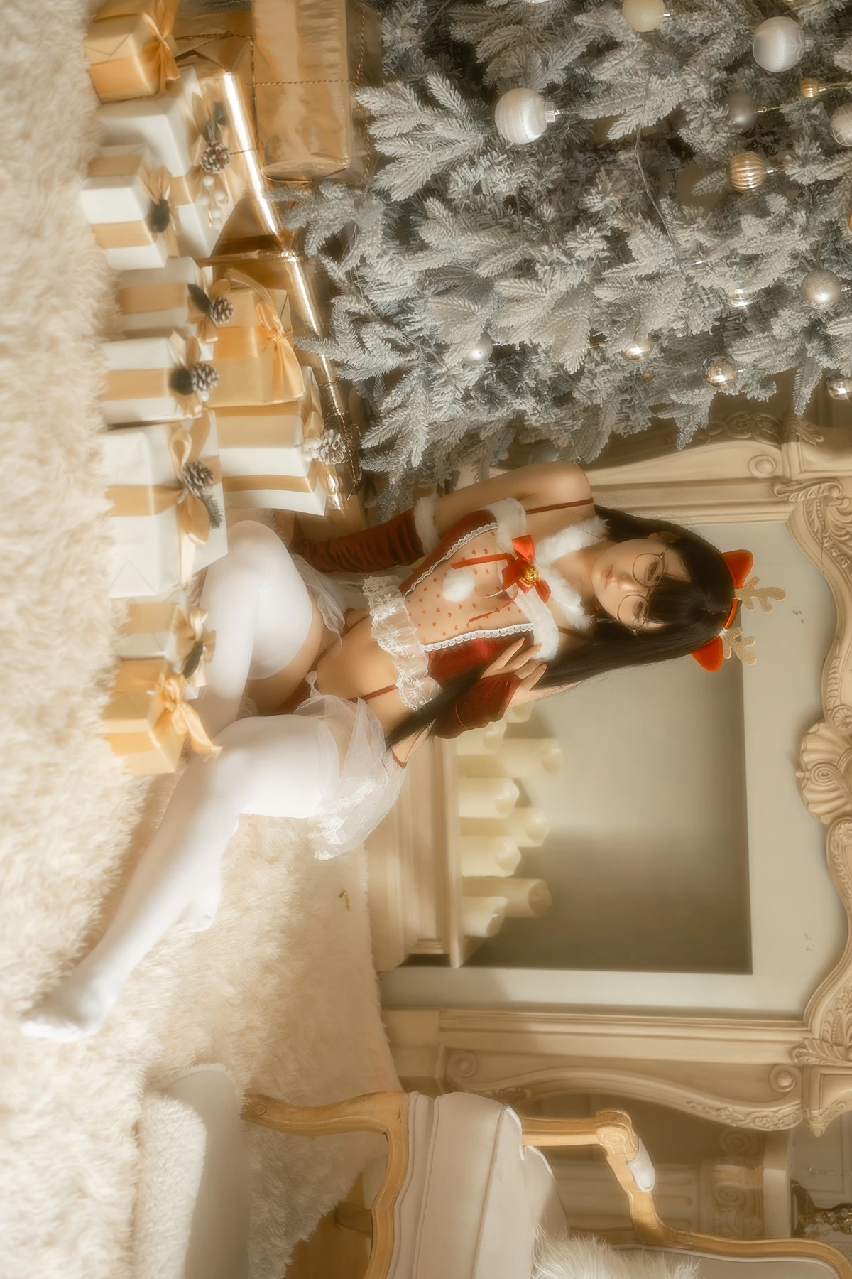 Cosplay 幼水铃衣 – 圣诞小鹿