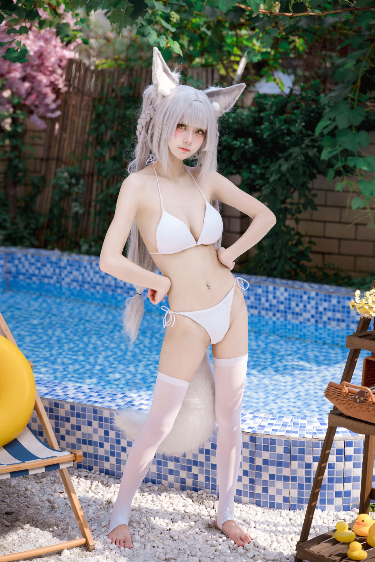Coser@九柒喵 – 朝凪泳装 (30P)