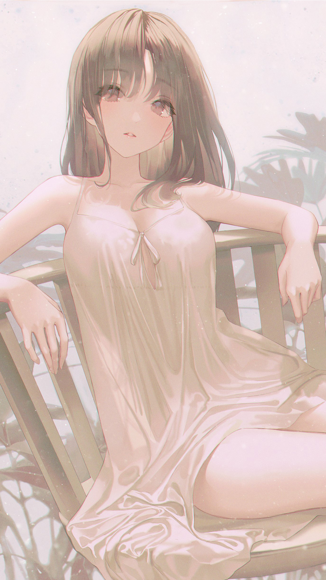 简约风格同人动漫少女
