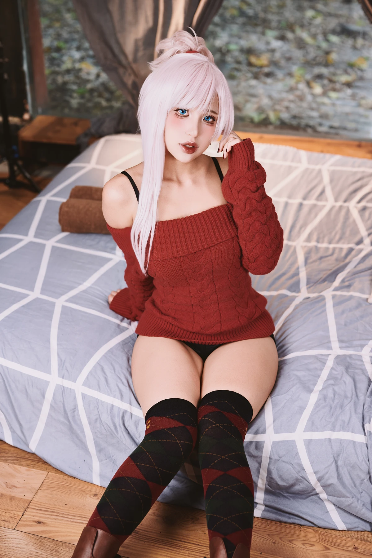 Cosplay PuyPuy – 家庭主妇武藏