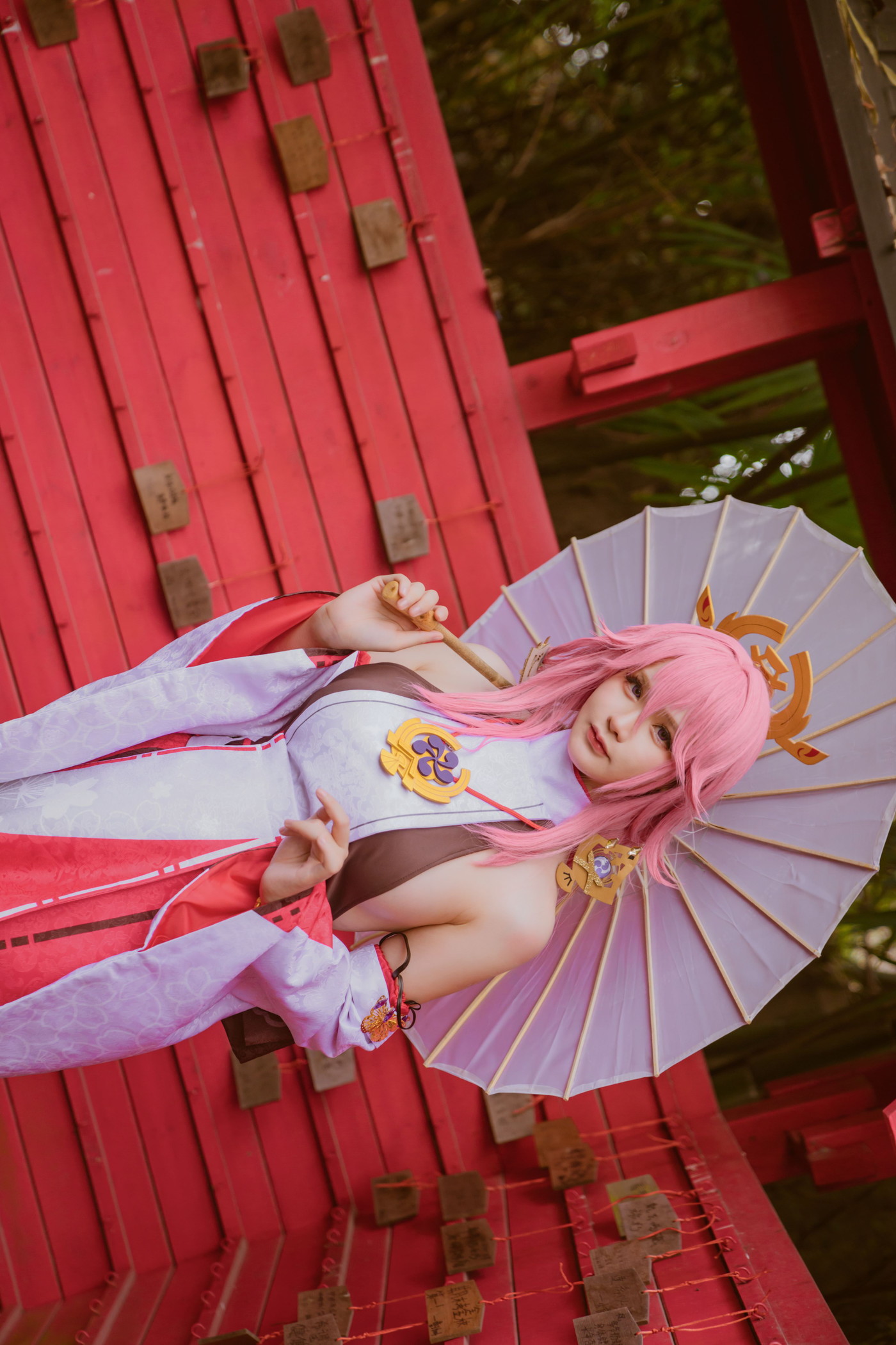 Cosplay 前羽_rr 原神 八重神子(60P)