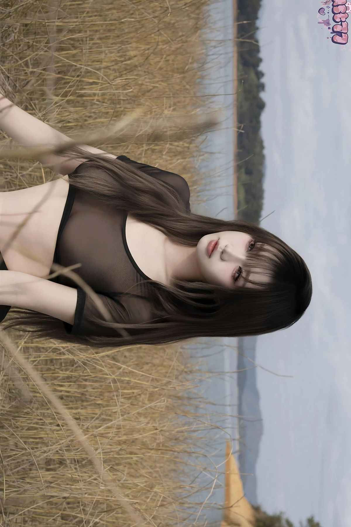Cosplay 柒柒要乖哦 – 湖畔物语 Set.01