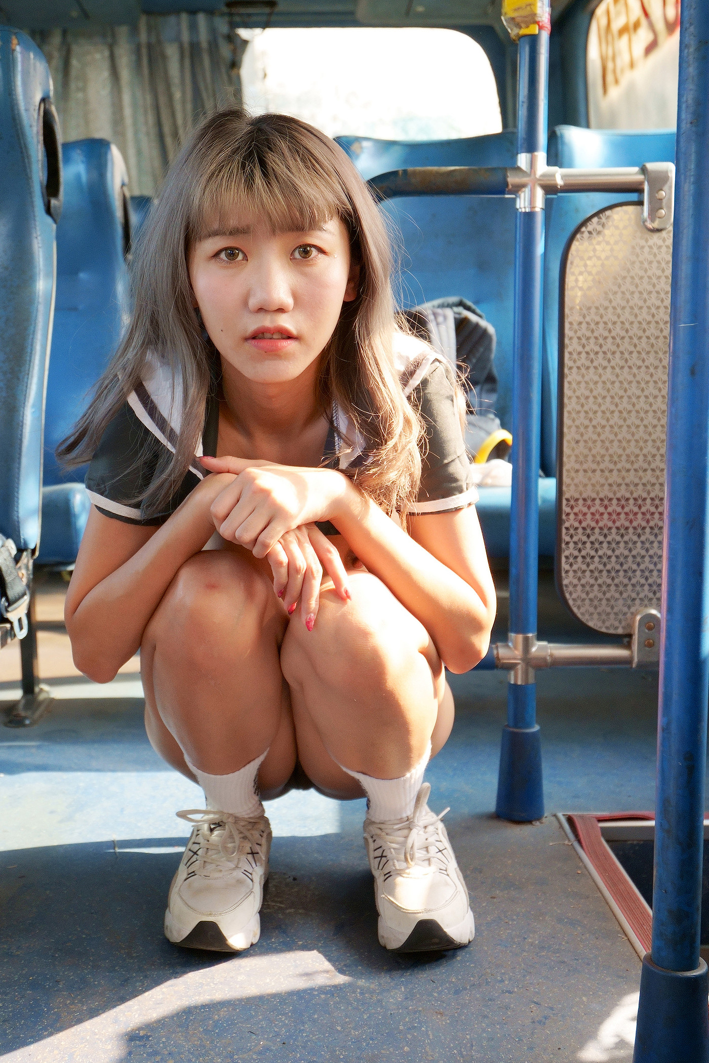 JVID 伊芙蝶 – 真实-公车上处女丧失回忆录 Set.03(41P)
