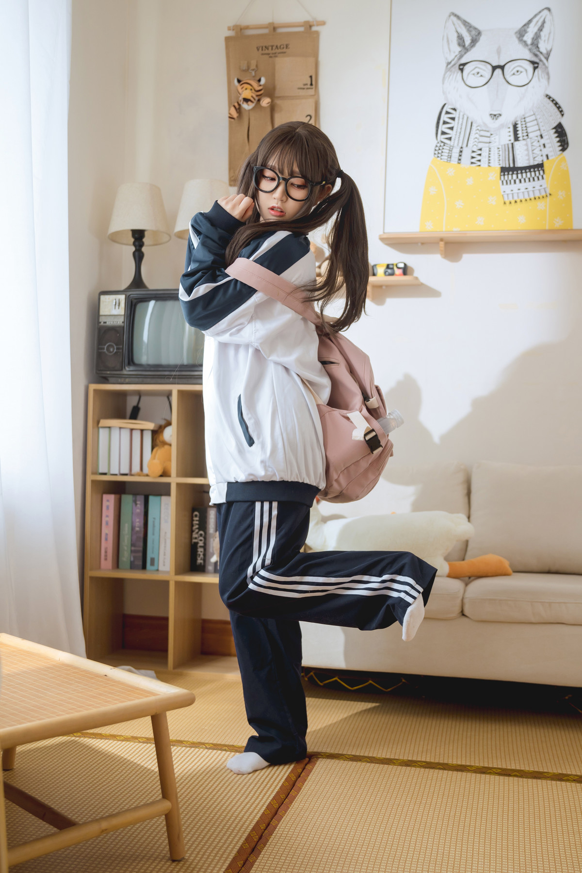 Cosplay 神沢永莉 家庭作业(70P)