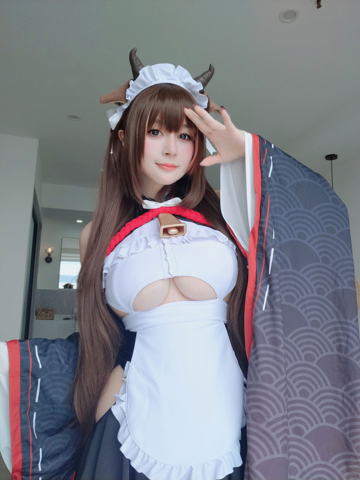 Coser@白银81 – 碧蓝航线 樫野 Part01 (47P – 3V)