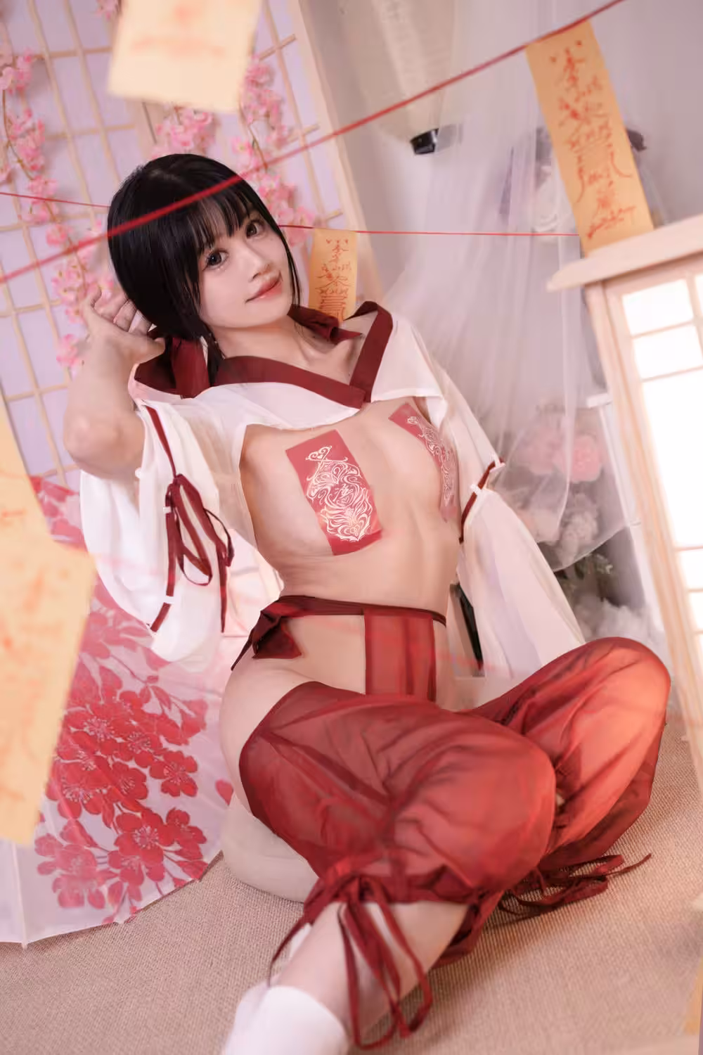 [網路收集系列]星黛鹿鹿– 祈福巫女[56P]
