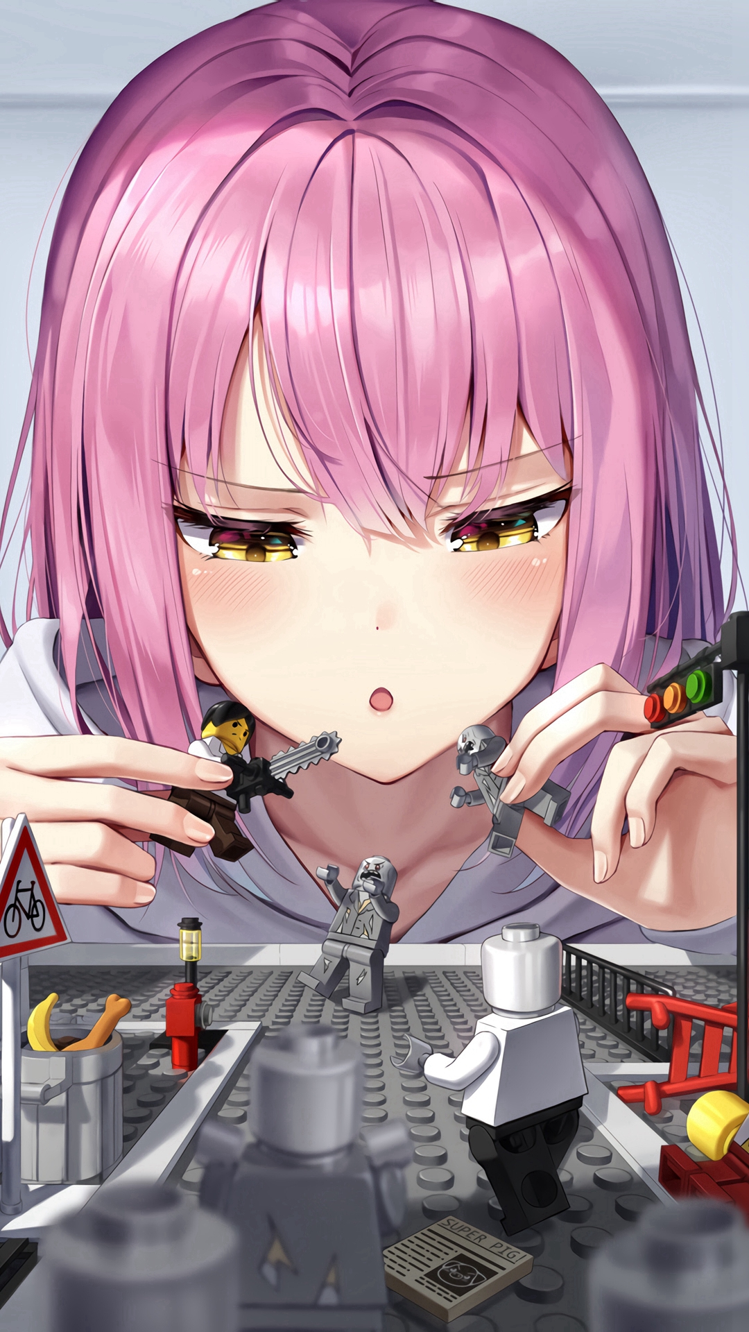 萌系治愈二次元美女
