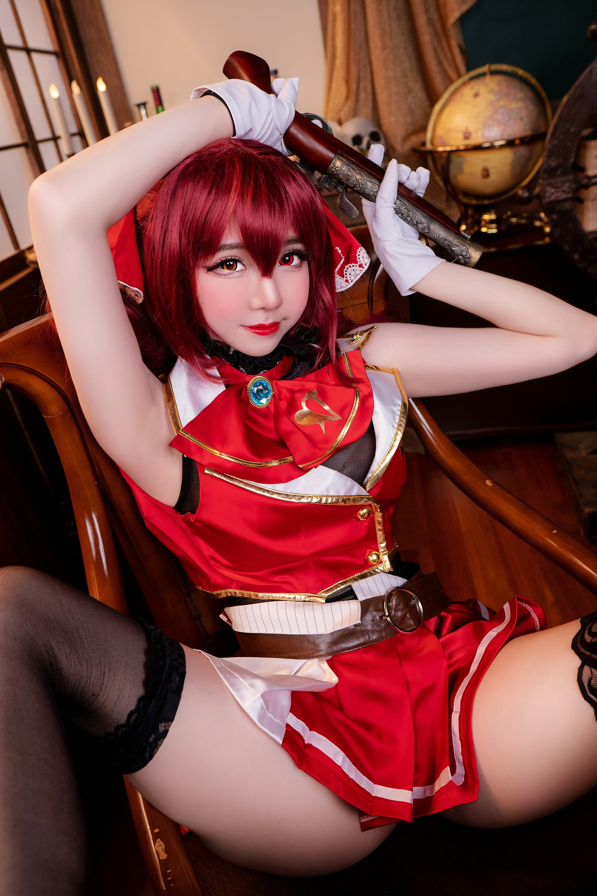Cosplay Sally多啦雪 – Houshou Marine 宝鐘マリン