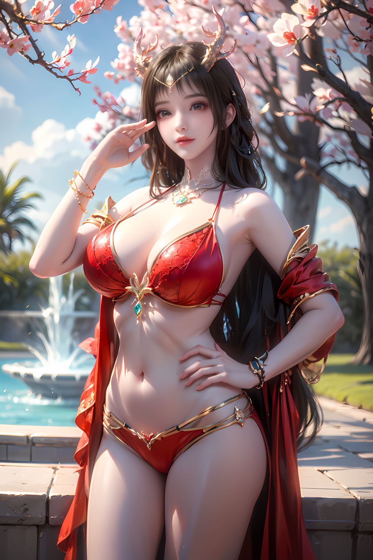 AI Generated 百炼成神 – 云落 (81P)