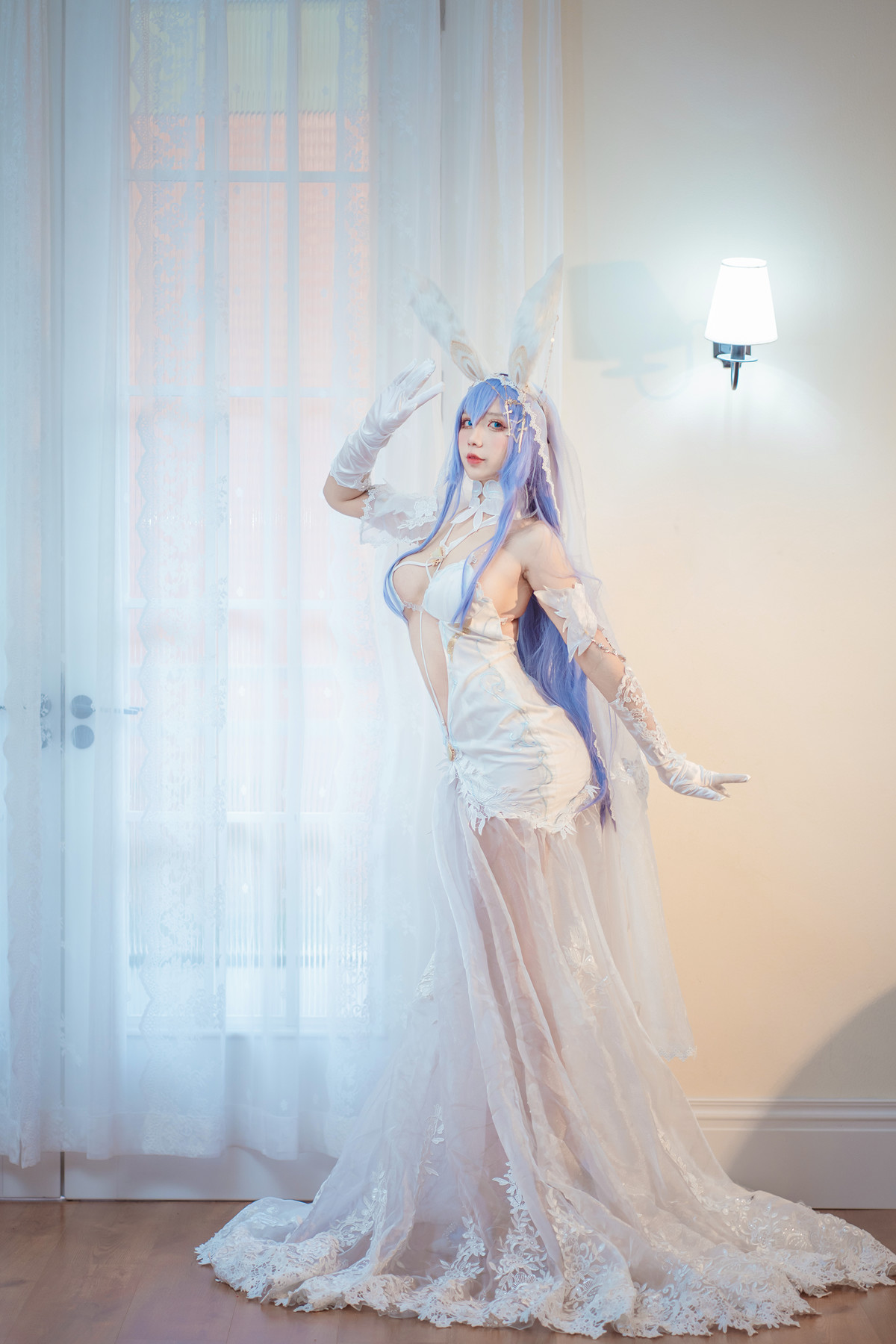 Cosplay 九曲Jean 花园花嫁(32P)
